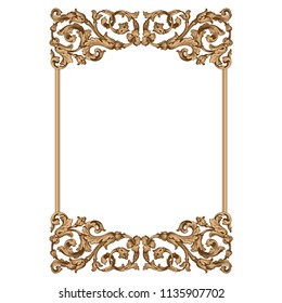 Retro baroque decorations element with flourishes calligraphic ornament. Vintage style design collection for Posters, Placards, Invitations, Banners, Badges and Logotypes.