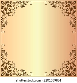 Retro baroque decorations element with flourishes calligraphic ornament. Vintage style design collection for Posters, Placards, Invitations, Banners, Badges and Logotypes.