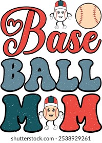 Retro-Baseball-PNG-Sublimationsbündel