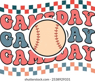 retro baseball png sublimation bundle