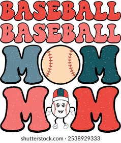 retro baseball png sublimation bundle