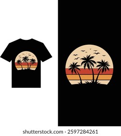 "Retro Beach Vibes and Freedom"