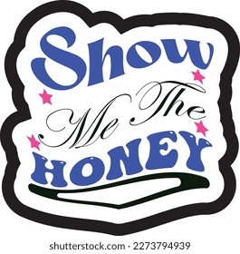 Retro Bee, T-shirt Design, Vector