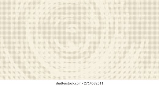 Retro beige Halbtonpapier Textur. Vintage Handwerk ecru Tapete mit Flecken, Flecken, Partikel. Helle Creme Grunge Korn Overlay Hintergrund. Schmutzige gepunktete und gespickte Leinwand Hintergrund. Vektorgrafik	