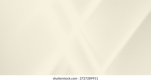 Textura de papel de meio-tom bege retrô. Vintage ofício ecru papel de parede com manchas, manchas, partículas. Fundo de cobertura de grão grunge creme claro. Fundo de tela pontilhado e pontilhado sujo. Vetor	