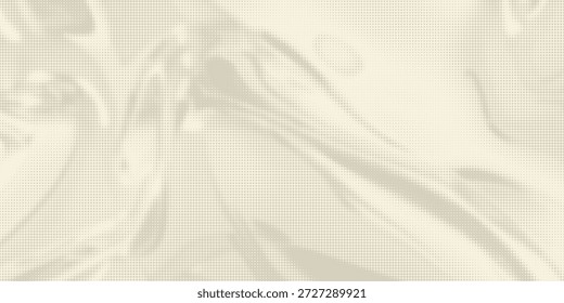 Textura de papel de meio-tom bege retrô. Vintage ofício ecru papel de parede com manchas, manchas, partículas. Fundo de cobertura de grão grunge creme claro. Fundo de tela pontilhado e pontilhado sujo. Vetor	