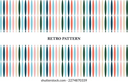 Retro best pattern template design, poster banner, pop retro pattern vector eps 10 file format