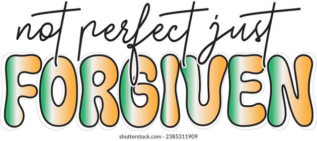Retro Bible Verse Quotes Vector Design