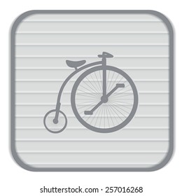 retro bicycle icon