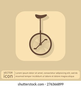 retro bicycle icon