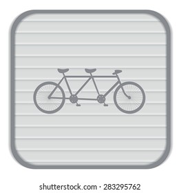 retro bicycle icon