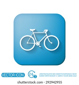 retro bicycle icon