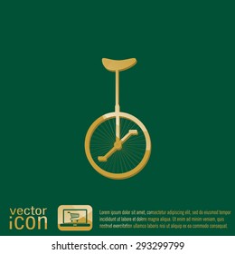 retro bicycle icon