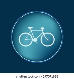 retro bicycle icon