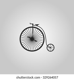 Retro Bicycle icon.