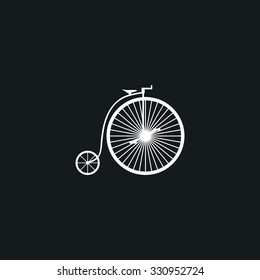 Retro Bicycle icon.