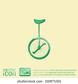 retro bicycle icon