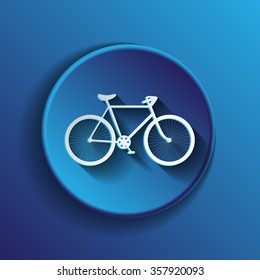 retro bicycle icon