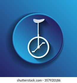 retro bicycle icon