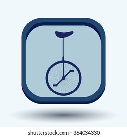 retro bicycle icon