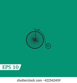 Retro Bicycle icon.
