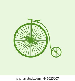 Retro Bicycle icon.