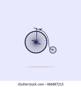 Retro Bicycle icon.
