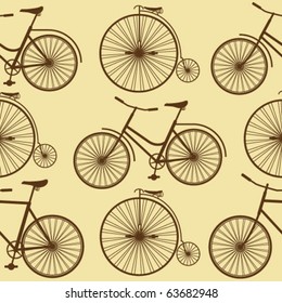 retro bike background