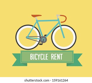 Retro Bike / Fixed Gear / Simple Design