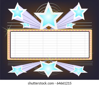 retro billboard