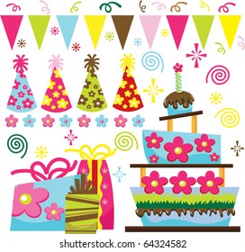 Retro Birthday Celebration Collection