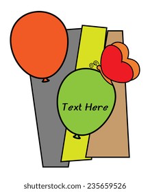 Retro Birthday Template Design
