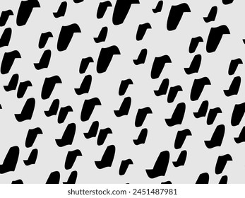 Retro black geometric pattern background, vector abstract circles, abstract art. Trendy pattern background.