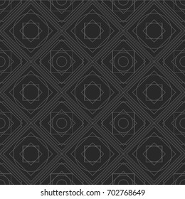 retro black and grey pattern