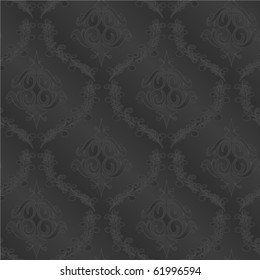 retro black silk seamless background