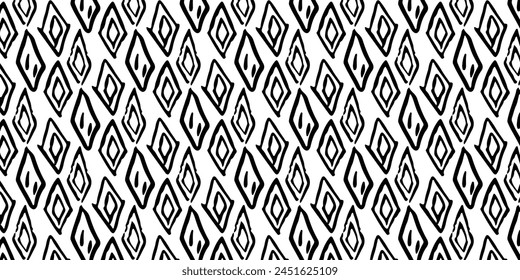 Fondo geométrico negro y blanco retro del modelo, abstracto del Vector