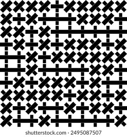 Retro black and white geometric pattern background, vector abstract circle, triangle and square lines art. Trendy bauhaus pattern backgrounds op-art set
