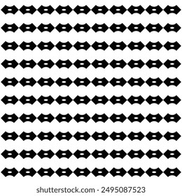 Retro black and white geometric pattern background, vector abstract circle, triangle and square lines art. Trendy bauhaus pattern backgrounds op-art set