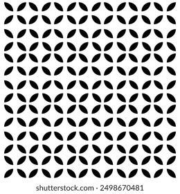 Retro black and white geometric pattern background, vector abstract circle, triangle and square lines art. Trendy bauhaus pattern backgrounds op-art set