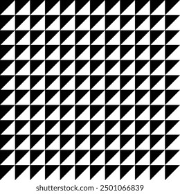 Retro black and white geometric pattern background, vector abstract circle, triangle and square lines art. Trendy bauhaus pattern backgrounds op-art set