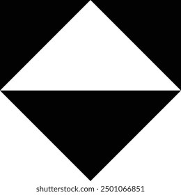 Retro black and white geometric pattern background, vector abstract circle, triangle and square lines art. Trendy bauhaus pattern backgrounds op-art set