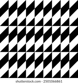 Retro black and white geometric pattern background, vector abstract circle, triangle and square lines art. Trendy bauhaus pattern backgrounds op-art set