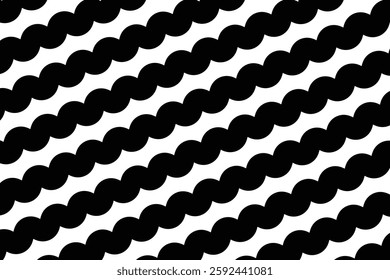 Retro black and white geometric pattern background, vector abstract circle, triangle and square lines art. Trendy bauhaus pattern backgrounds op-art set