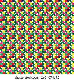 Retro schwarz-weiß geometrischen Muster Hintergrund, Vektorgrafik abstrakten Kreis, Dreieck und quadratische Linien Kunst. Trendy Bauhaus Muster Hintergründe op-Art-Set