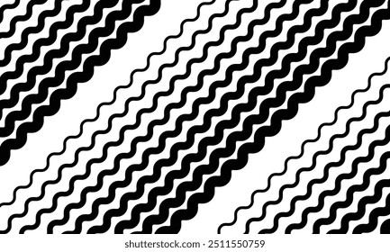 Retro of black and white geometric vector pattern minimal posters with 20s geometric design. Trendy bauhaus pattern background for cover design, poster and interior.