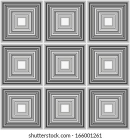 Retro black and white seamless background