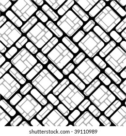 Retro black and white seamless background