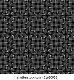 Retro black and white seamless background