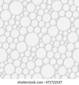 Retro black and white seamless circle background