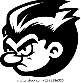 Retro | Black and White Vector illustration